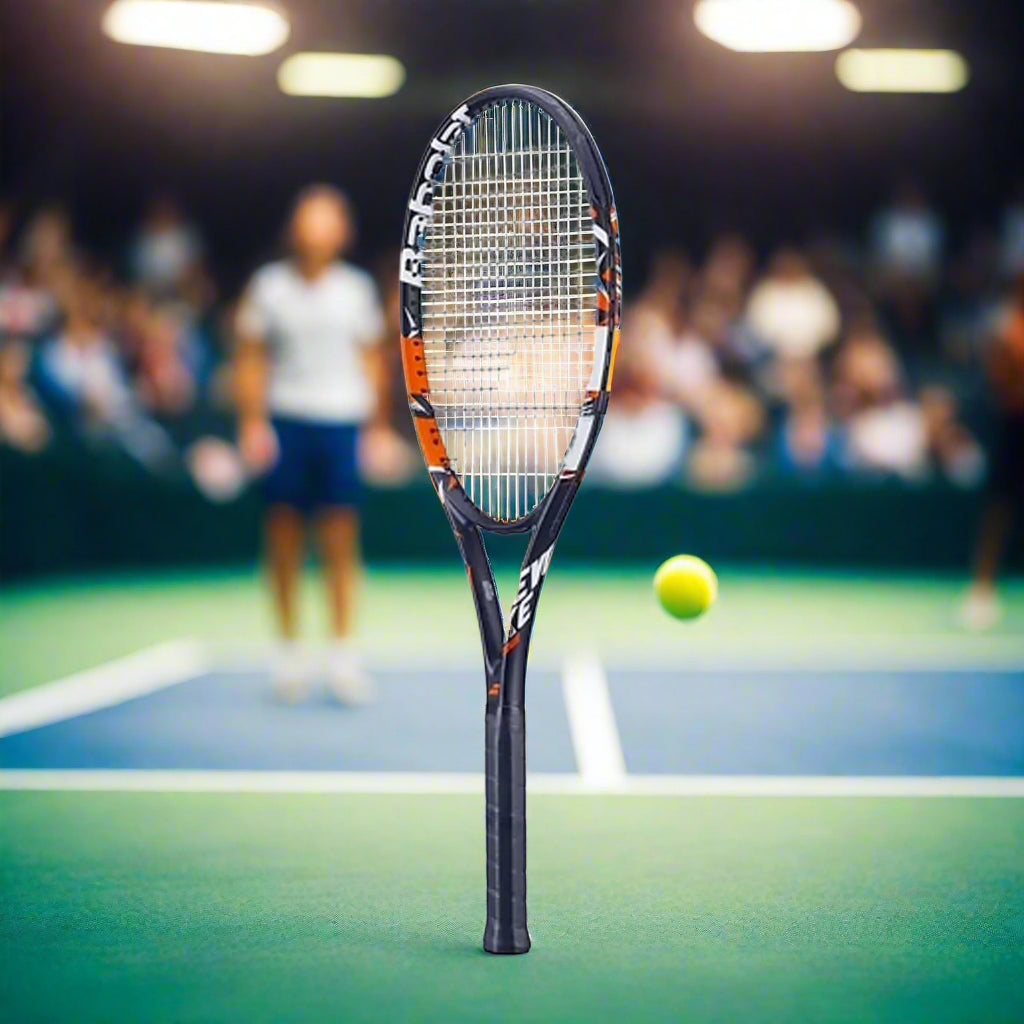 Babolat_Evoke_Tour_Strung_Tennis_Racquet_Sideview_Instasport