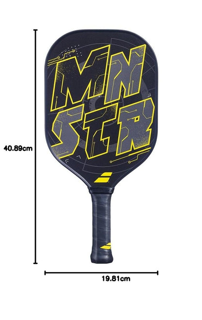 Babolat_MNSTR_Pickleball_Paddle_Black_Yellow_Length2_InstaSport