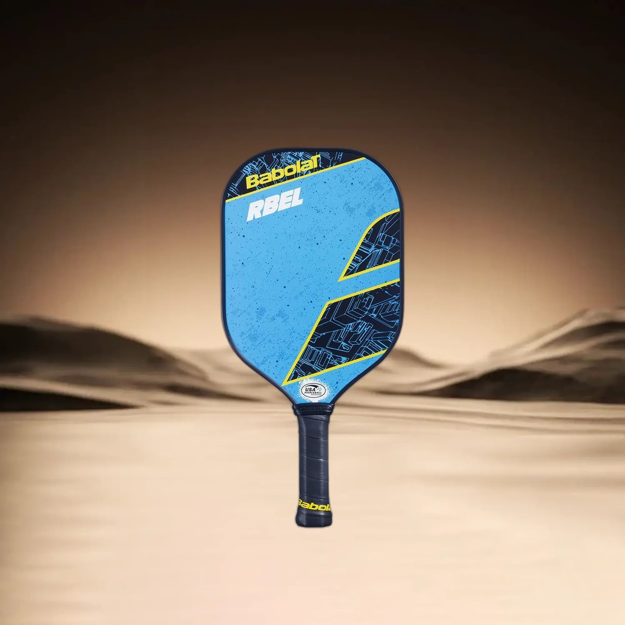 Babolat_RBEL_Pickleball_Paddle_Blue_Black_Yellow_Main_InstaSport