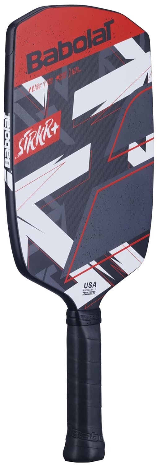 Babolat_STRKR_Pickleball_Paddle_Red_Right_InstaSport
