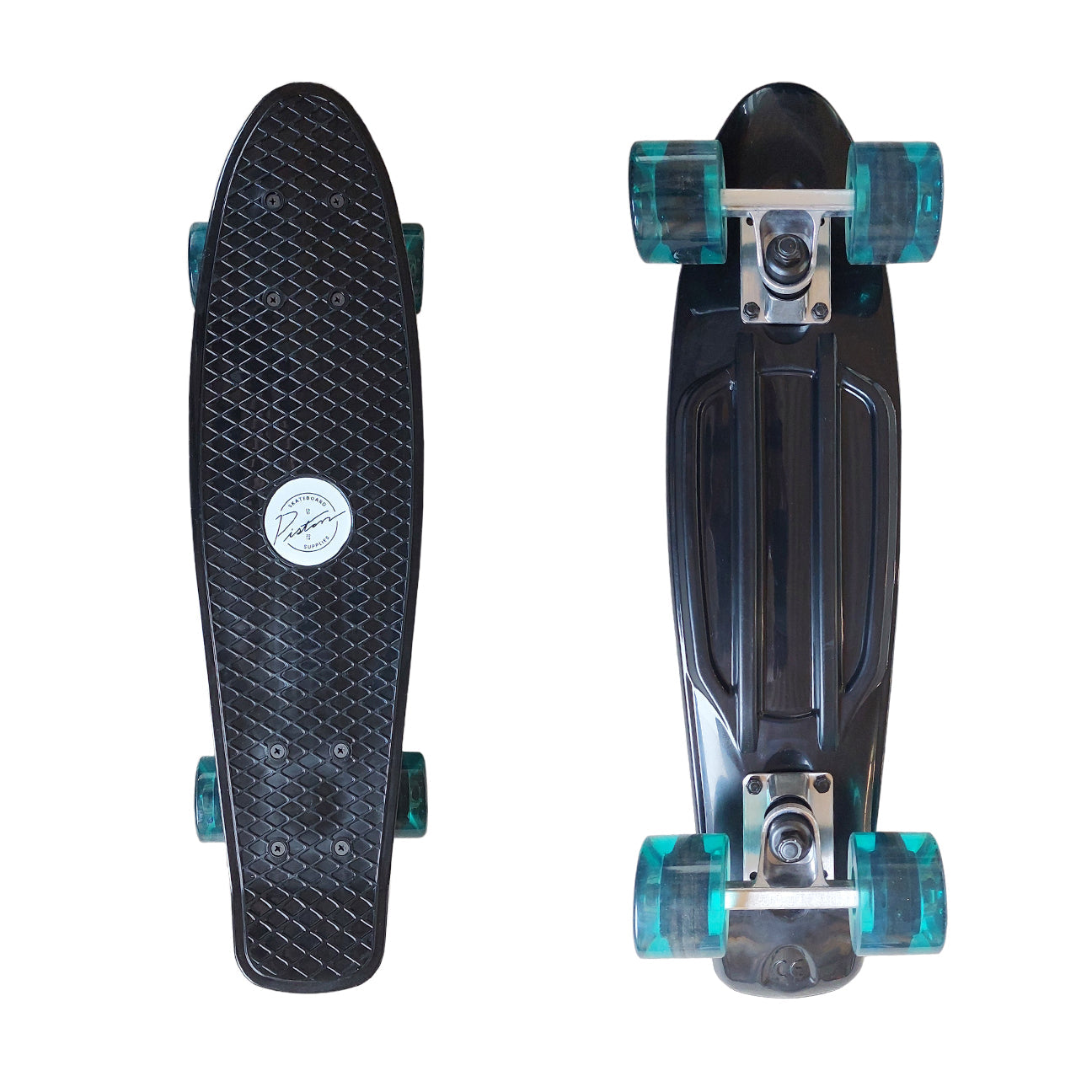 Piston plastic Skateboards for Kids 22 inches- Solid Colour - InstaSport