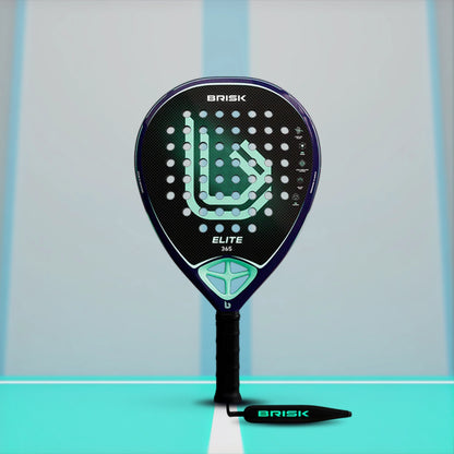 Brisk Elite Padel Racquet - 365 gms - InstaSport