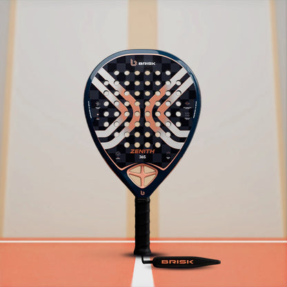 Brisk Zenith Padel Racquet - 365 gms - InstaSport