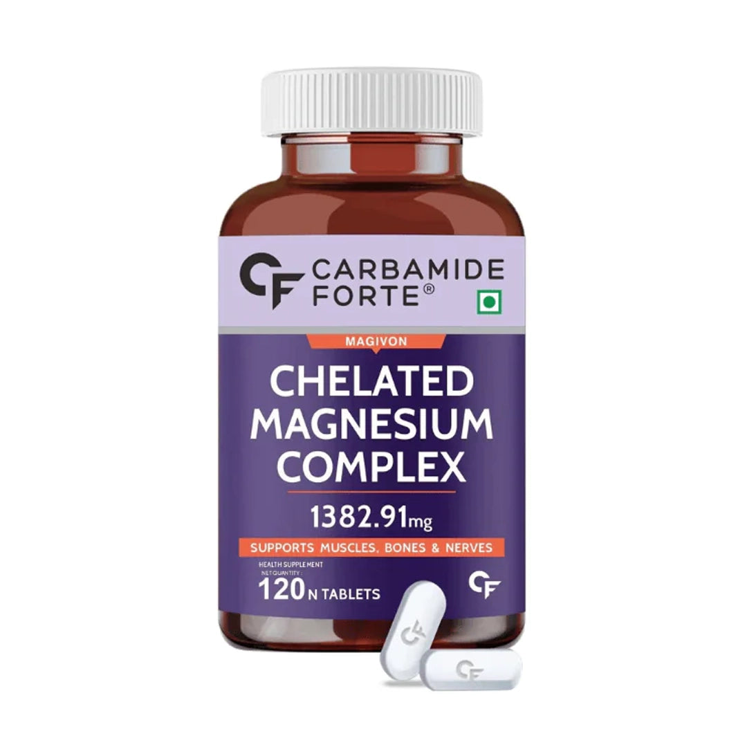 Carbamide Forte Chelated Magnesium Complex 1382.91mg - 120Tabs