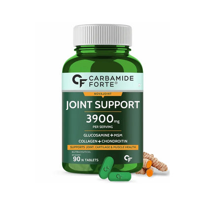 Carbamide Forte Joint Support Supplement with Glucosamine & Vitamins 3900mg – 90 Tablets