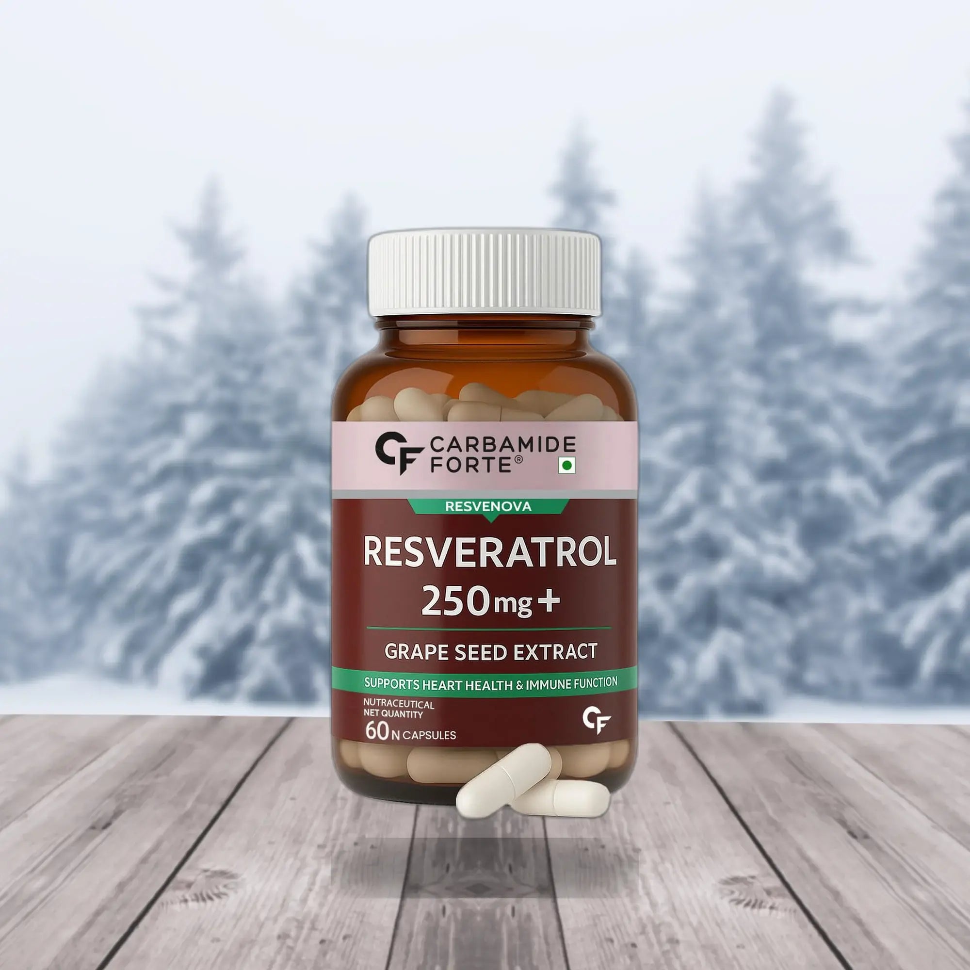 Carbamide_Forte_Resveratrol_250_MG_Main_InstaSport