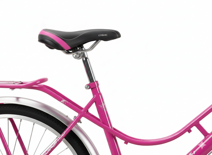 Cosmic_26_Colours_Bicycle_Pink_SAddle_InstaSport