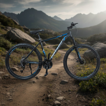 Cosmic_27.5_3000_Alloy_Speed_Bicycle_Black_Blue_Main_InstaSport