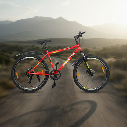 Cosmic_27.5_Level_Scoot_SS_FS_Bicycle_Red_Main_InstaSport