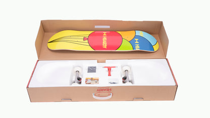 Hearty Pro-Complete Skateboard Pack- Unassembled- 8.0" & 8.25"-Balloons - InstaSport