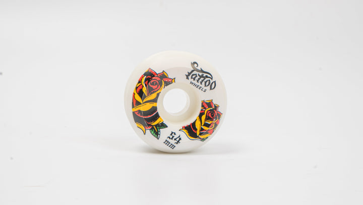 Tattoo Skateboard Wheels 54mm/ ROSE - InstaSport