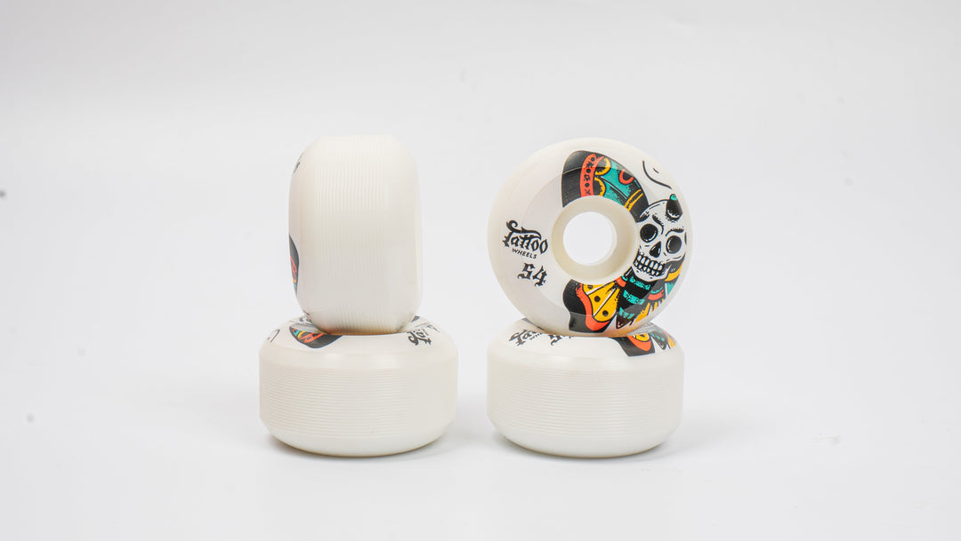 Tattoo Skateboard Wheels 54mm/ BUTTERFLY