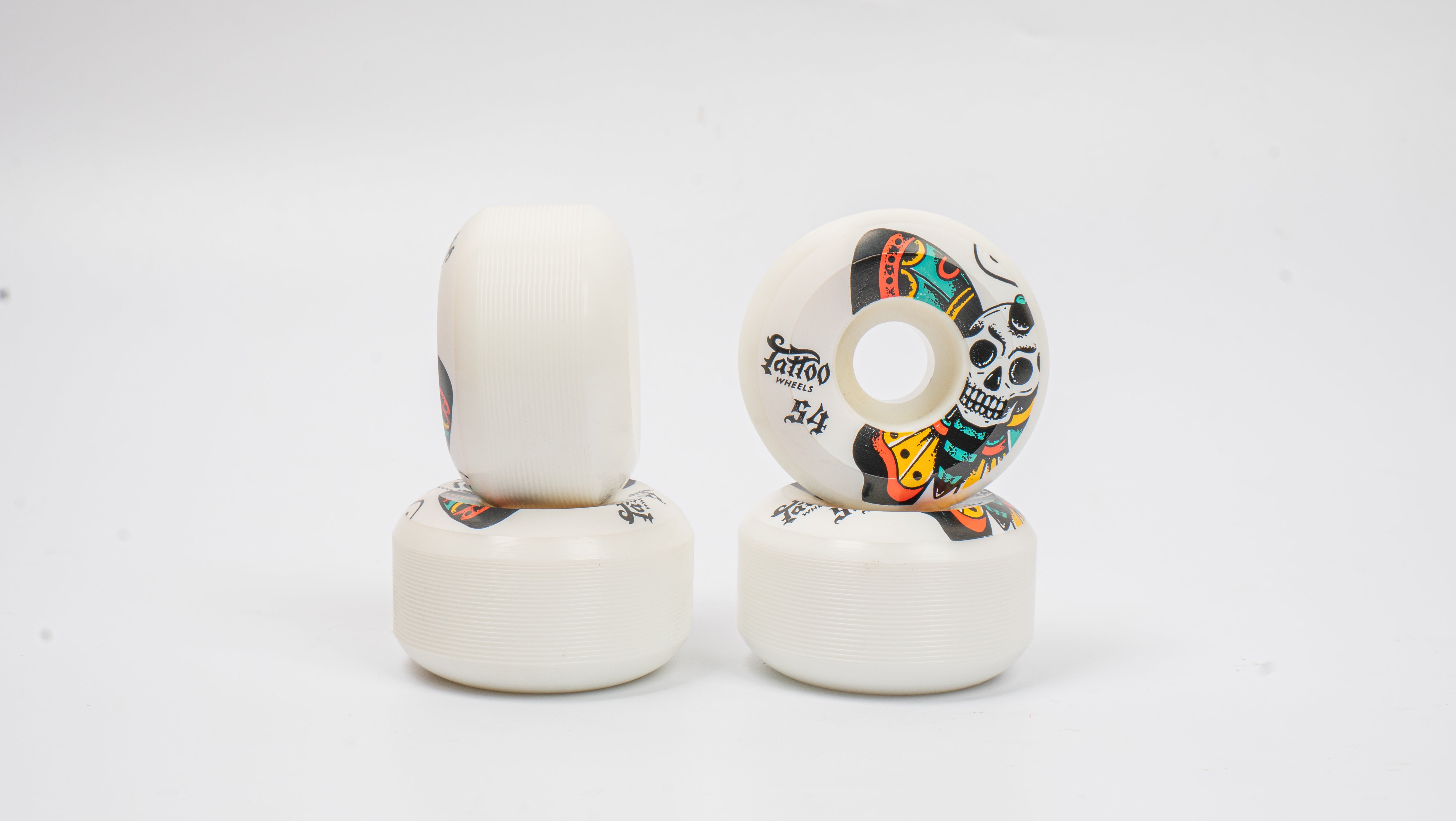 Tattoo Skateboard Wheels 54mm/ BUTTERFLY - InstaSport