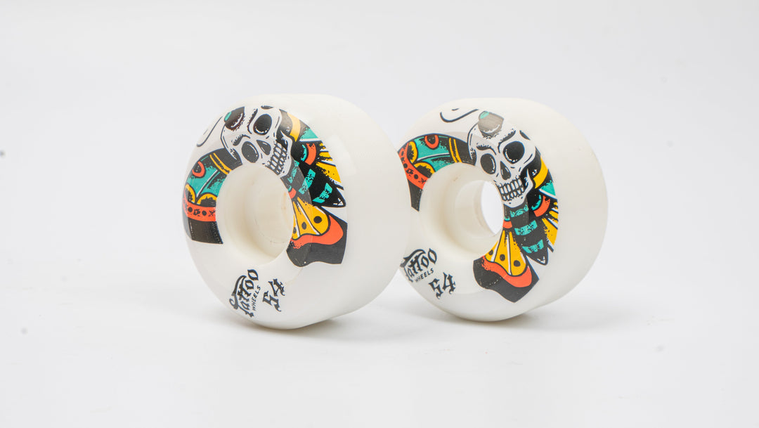 Tattoo Skateboard Wheels 54mm/ BUTTERFLY