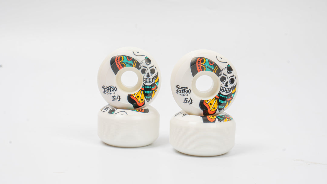 Tattoo Skateboard Wheels 54mm/ BUTTERFLY