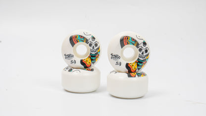 Tattoo Skateboard Wheels 54mm/ BUTTERFLY - InstaSport