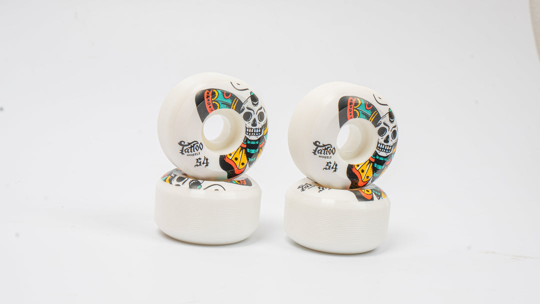 Tattoo Skateboard Wheels 54mm/ BUTTERFLY