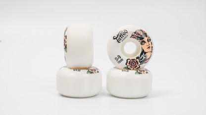 Tattoo Skateboard Wheels 54mm/ SANORITA - InstaSport