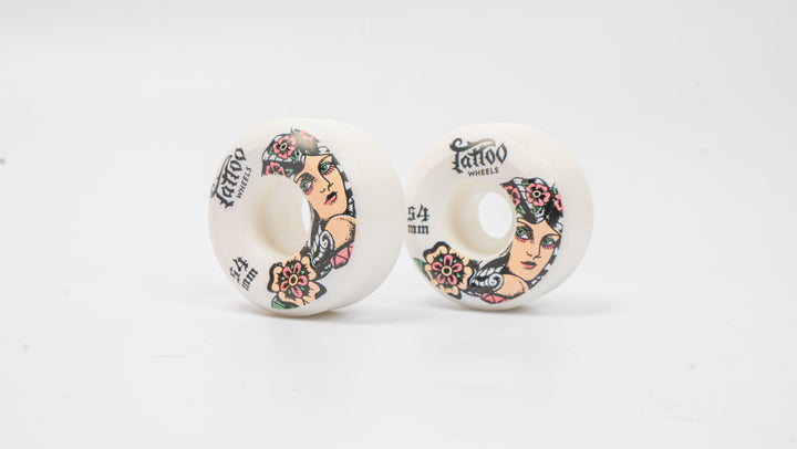 Tattoo Skateboard Wheels 54mm/ SANORITA - InstaSport