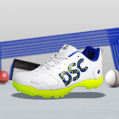 DSC Beamer Cricket Spike Shoes (Fluro Green) - InstaSport