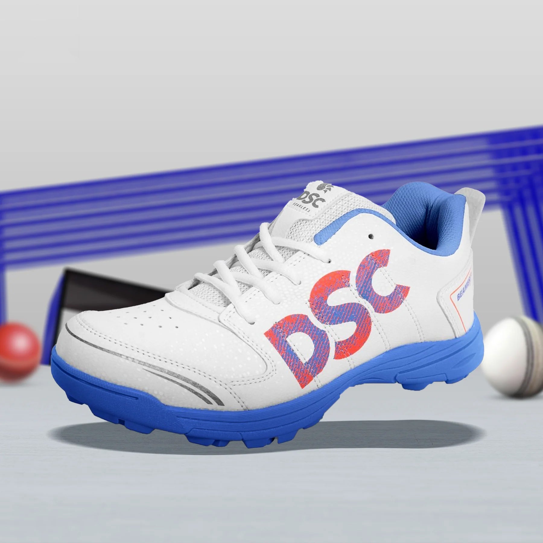 DSC Beamer X Cricket Spike Shoes (Sky Blue) (UK3- UK11) - InstaSport