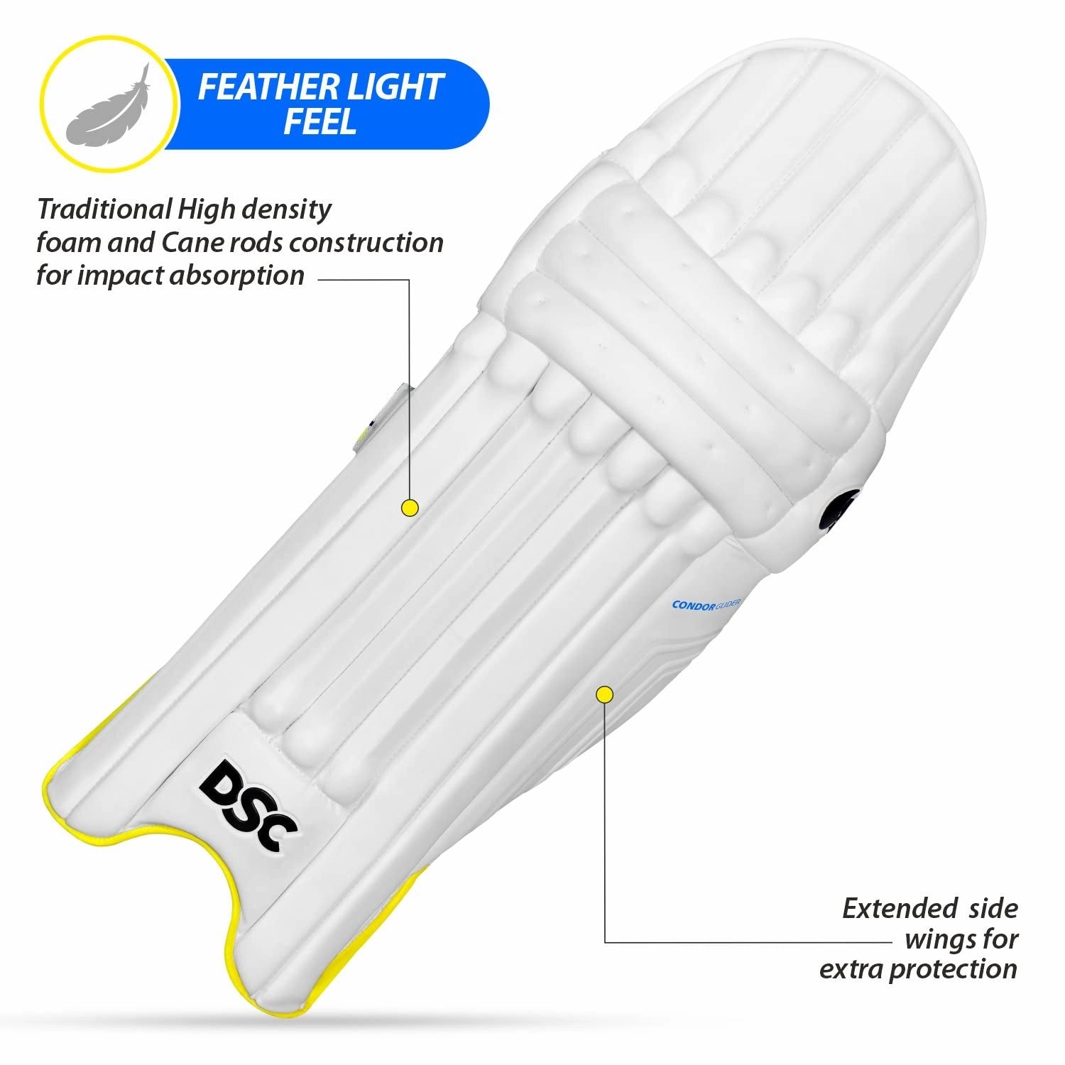 DSC_Condor_Glider_BattingLegguard_Featherlight_Instasport