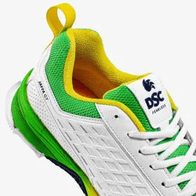 DSC_Jaffa_GT_Cricket_Shoes_Whote_Green_Yellow_Heal_InstaSport