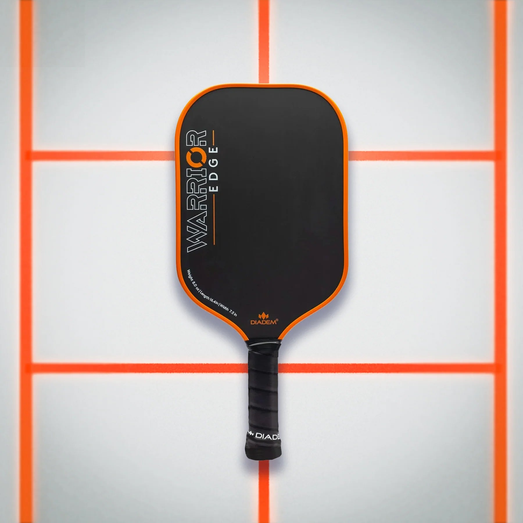 Diadem Warrior Edge Pickleball Paddle (Orange)