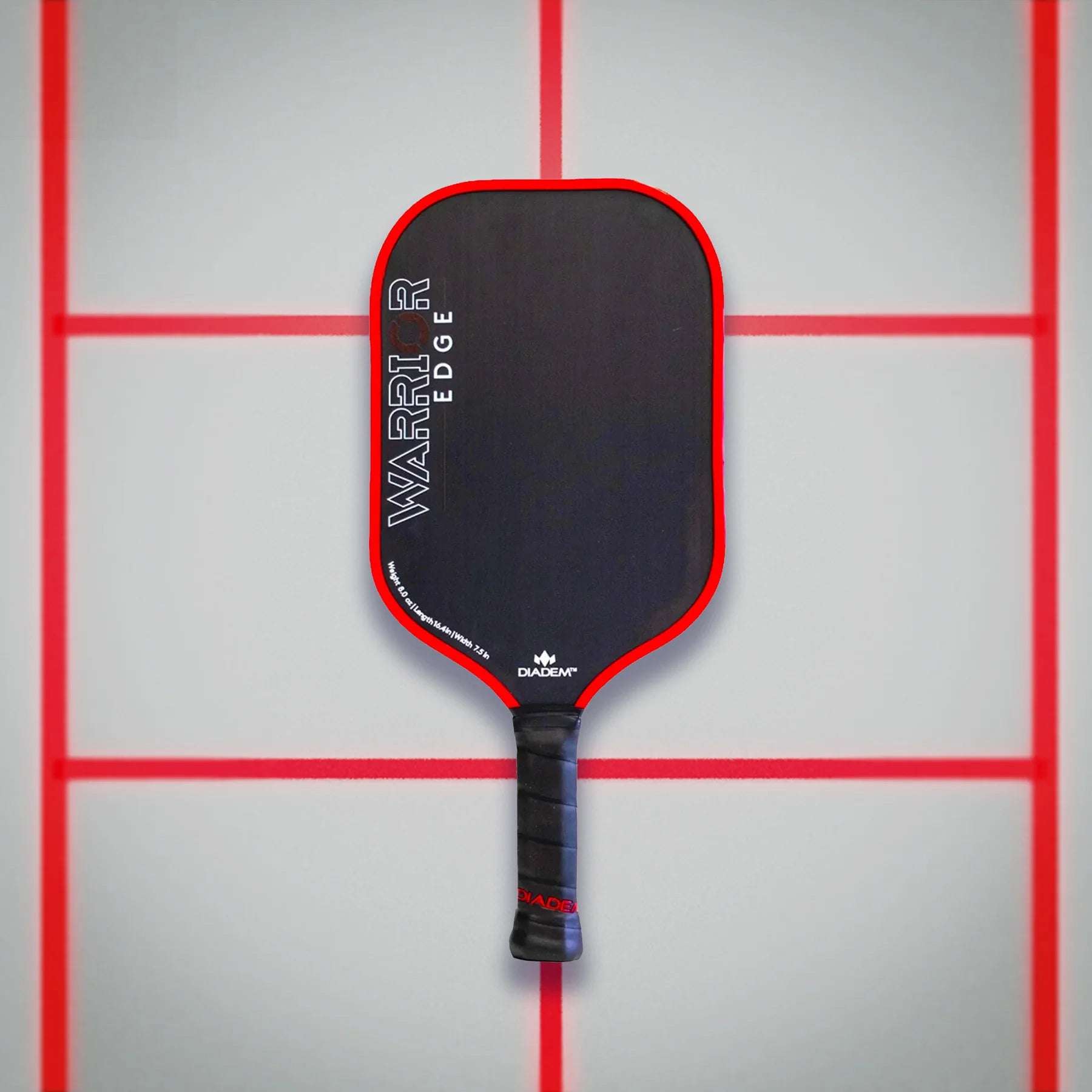 Diadem Warrior Edge Pickleball Paddle (Red)