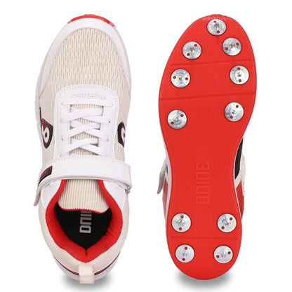 Dnine_Warrior_1_Bowling_Spike_Cricket_Shoes_Top_InstaSport