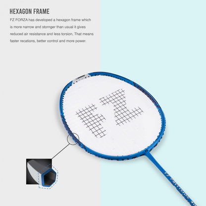 FZ Forza Percision 4000 Badminton Racket (Olympian Blue) - InstaSport