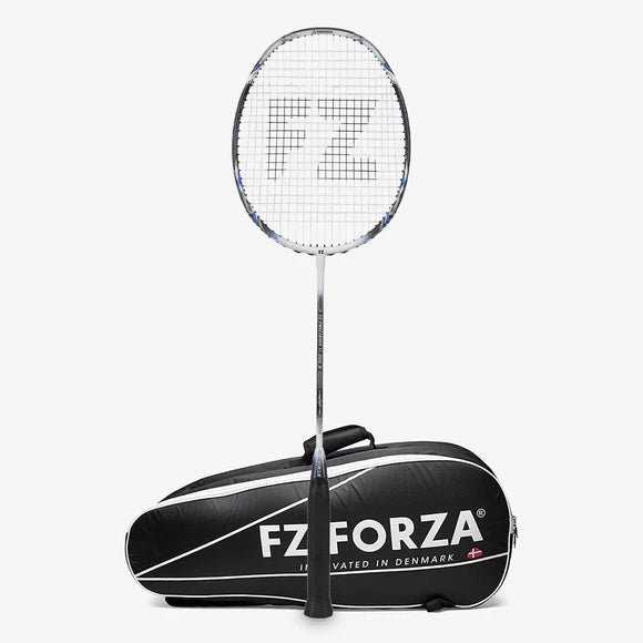 FZ Forza Percision 11000 Stiff (Strung) Badminton Racket - Dark Blue - 3U - InstaSport