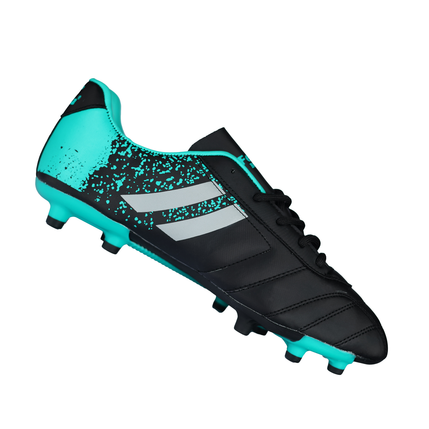 Fenta_Boost_PU_PVC_Football_Shoes_Sea_Green_Cross_InstaSport