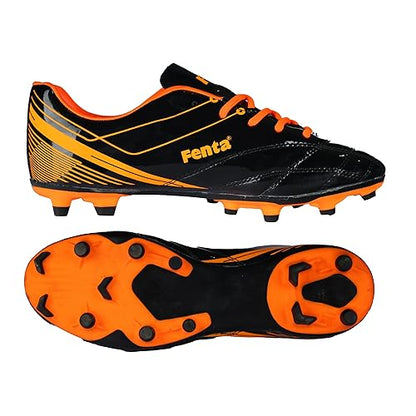 Fenta_League_PU_Football_Shoes_Black_Sole_InstaSport