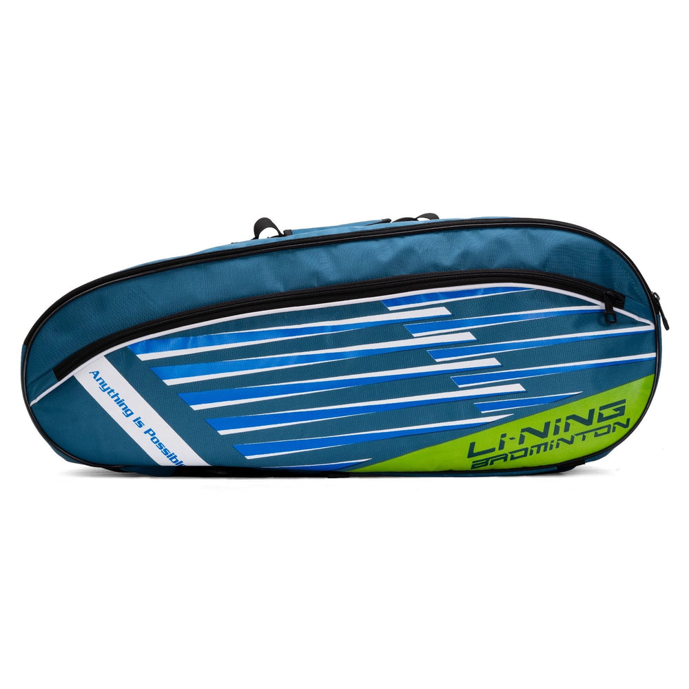 Li-Ning Flash Badminton Kit bag - Sea Blue / Lime - InstaSport