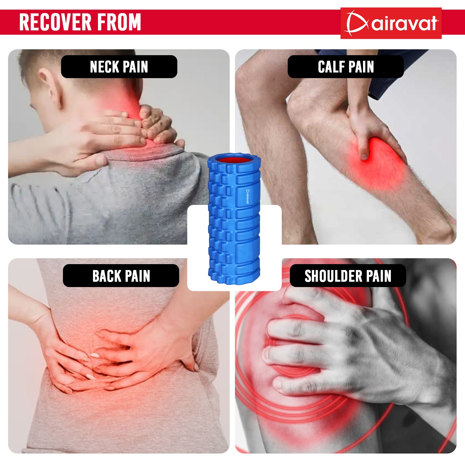 Foam Roller Benefits blue