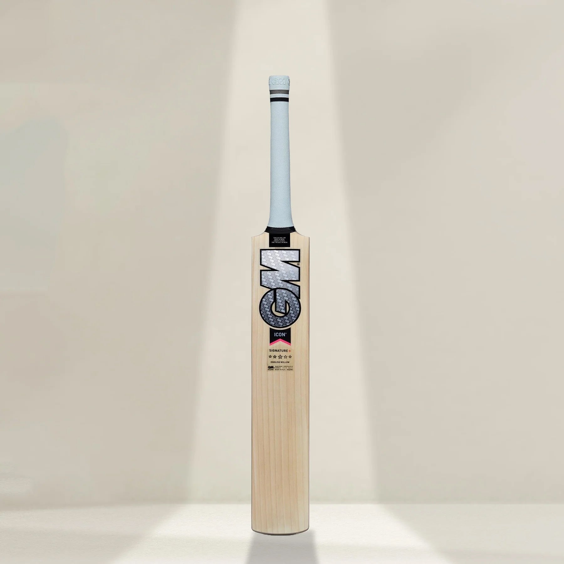 GM Icon Signature + English Willow Cricket Bat