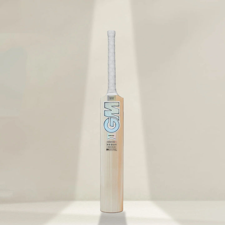 GM Kryos Signature + English Willow Cricket Bat