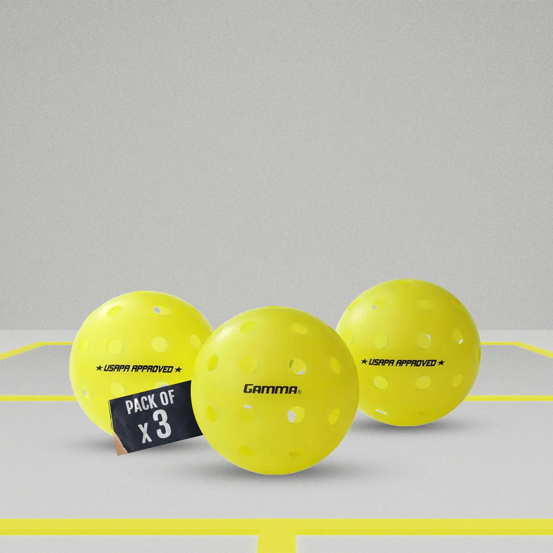 Gamma Photon Outdoor Pickleball (Pack of 3)