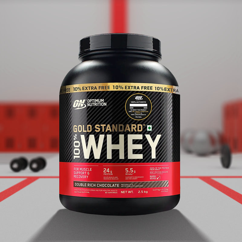 Optimum Nutrition Gold Standard Whey Protein - (Double Rich Chocolate) - InstaSport