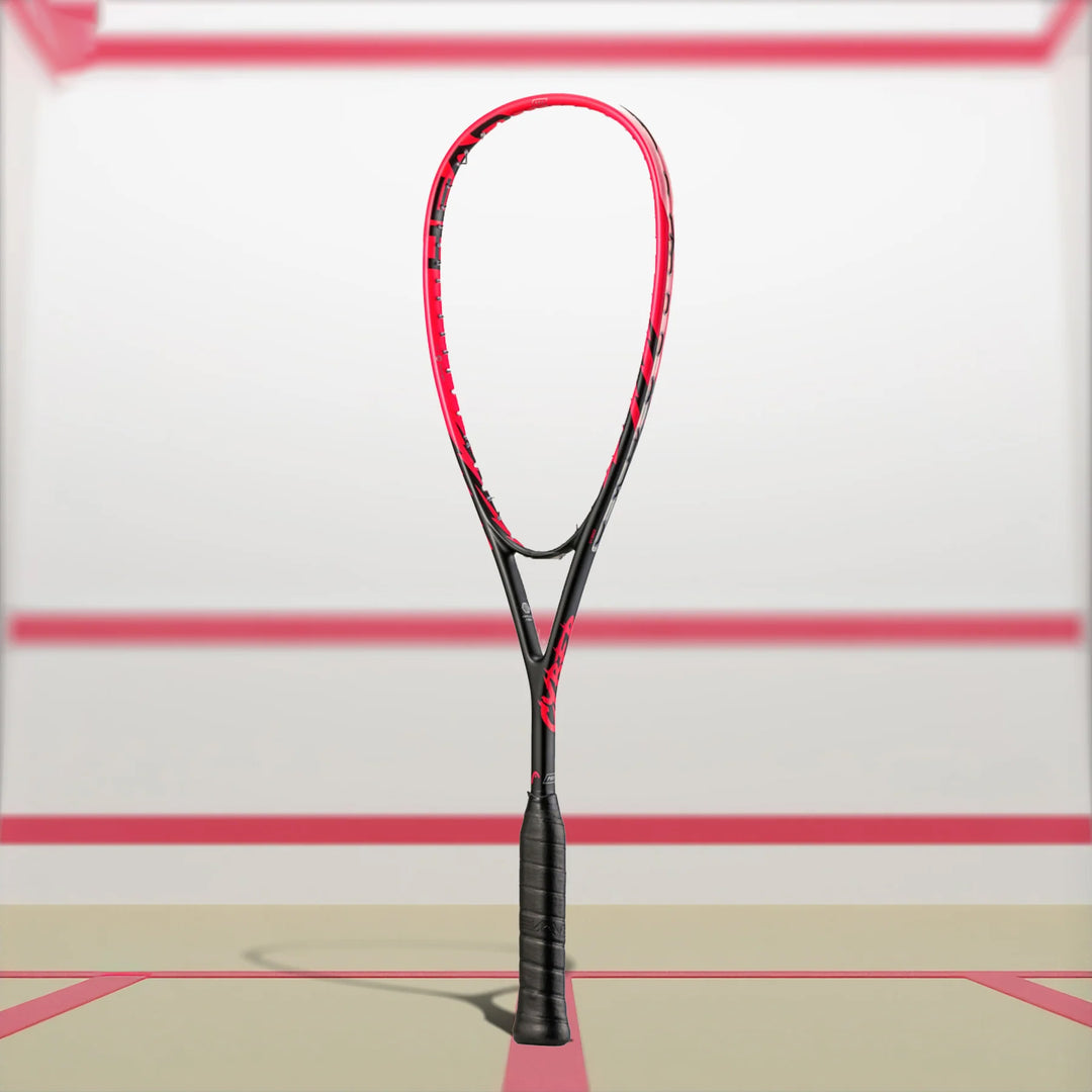 HEAD Cyber Pro Squash Racquet (Red/Black)