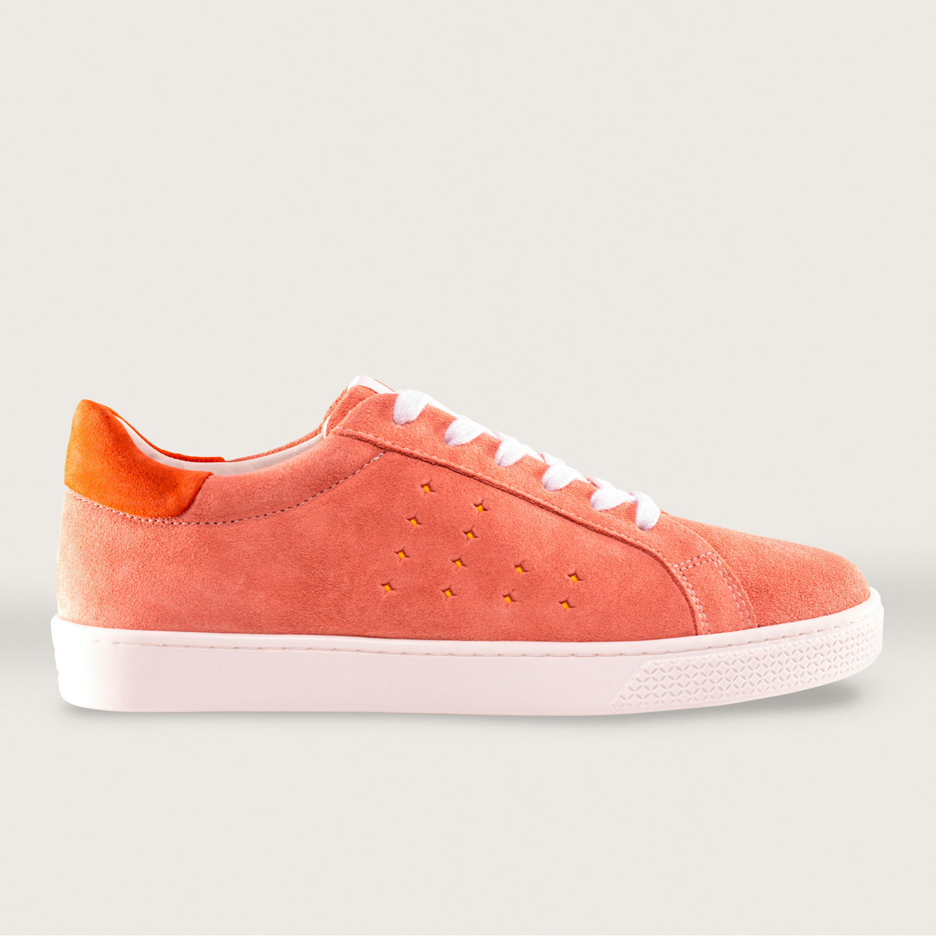 Lazo Halo Sneaker Tongue Graphic Andromeda Pink/Carnelian Orange - InstaSport