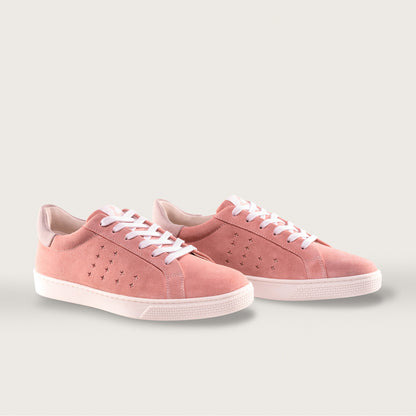 Lazo Halo Sneaker Tongue Graphic Morganite Pink/Milky Way White - InstaSport