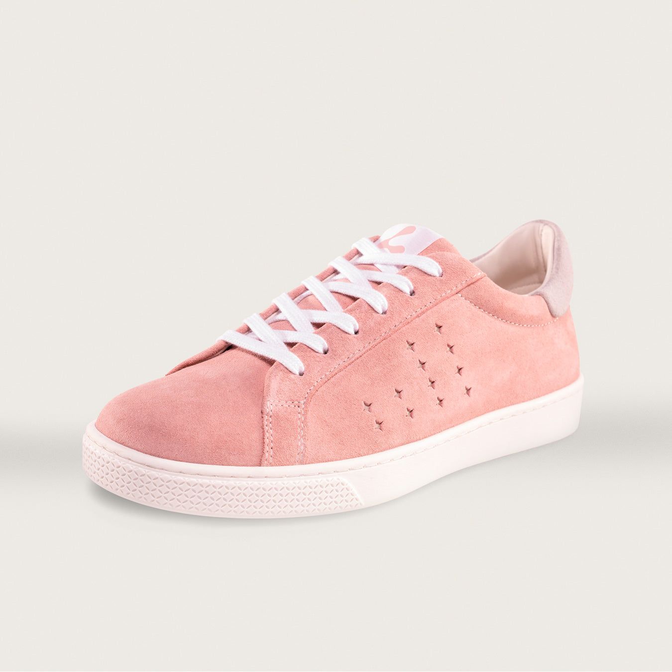 Lazo Halo Sneaker Tongue Graphic Morganite Pink/Milky Way White - InstaSport