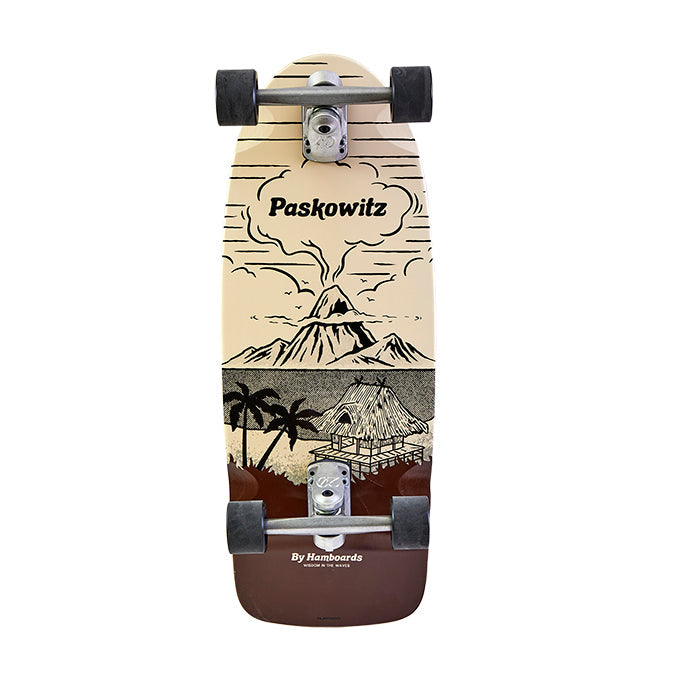 Hamboards Paskowitz Surfskate- Hut Island 30" - InstaSport