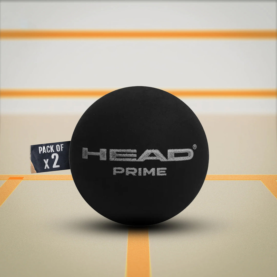 Head Prime Double Dot Squash Ball (2pc)