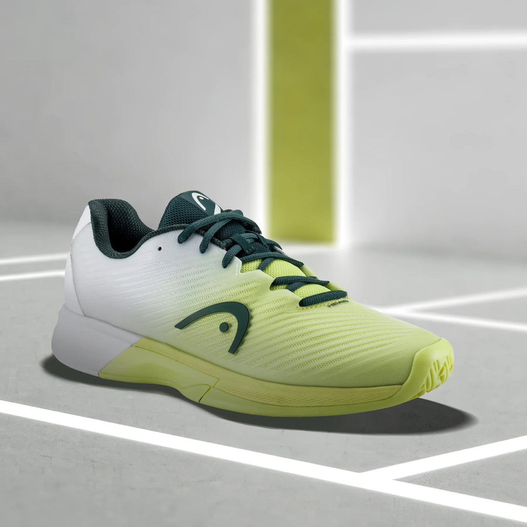 Head Revolt Pro 4.0 Tennis Shoes (Light Green/White)