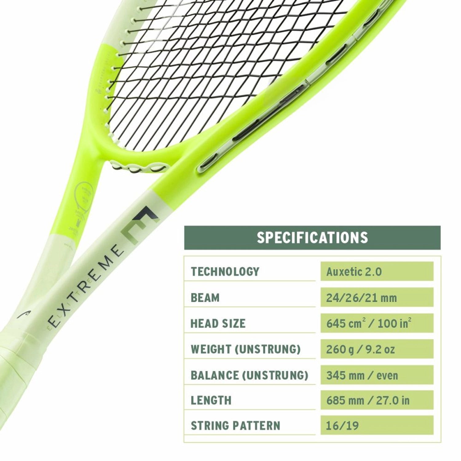 Head_ExtremeElite2024_Unstrung_Tennis_Racquet_Specifications_InstaSport