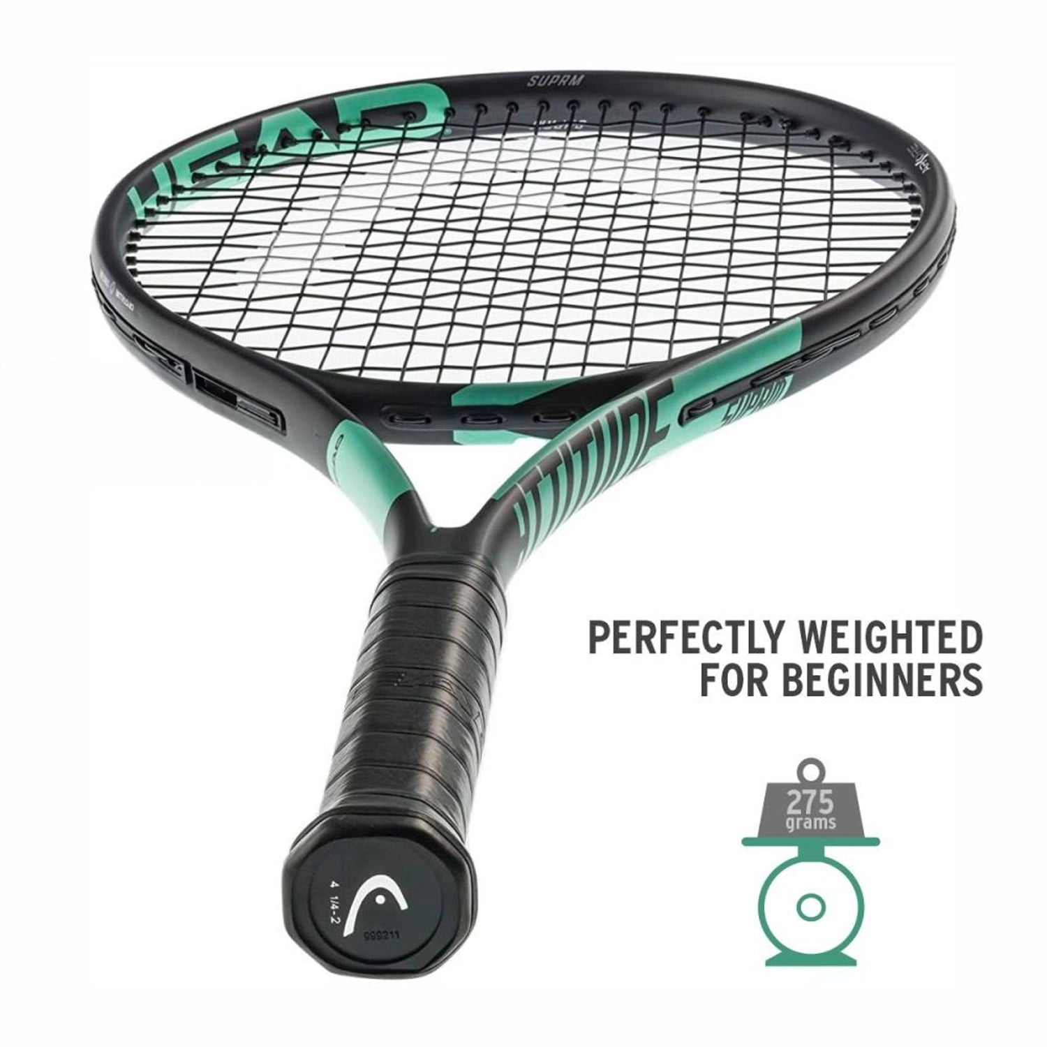 Head_MX_Attitude_Suprm_Tennis_Racquet_Teal_Black_Fullview_Instasport