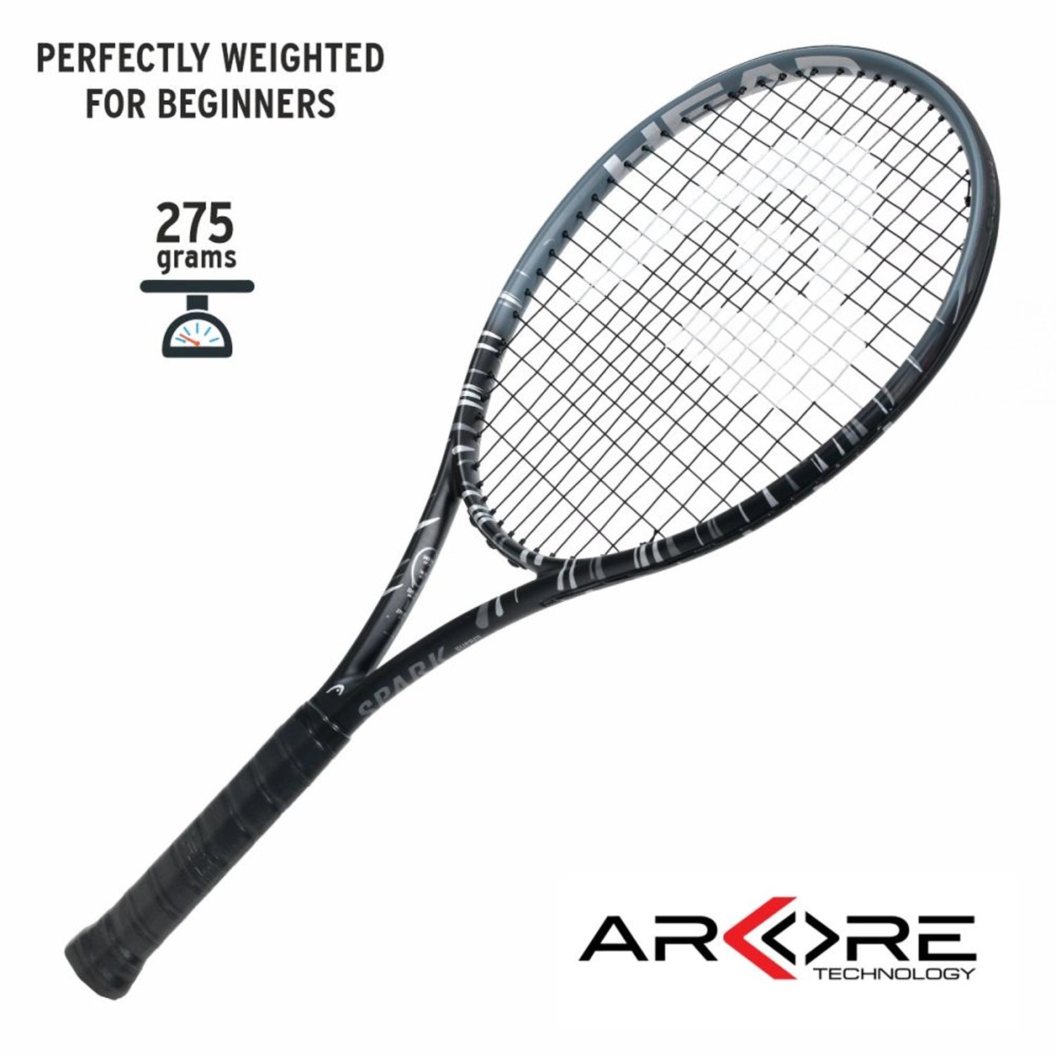 Head_MX_Spark_Suprm_2024_Tennis_Racquet_Stealth_Weight_Instasport